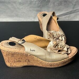 BOC Flower Sandals Size 9/40.5 W